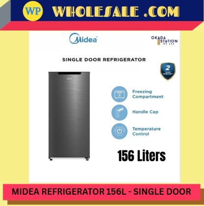 PETI SEJUK MEDIA 1 PINTU / CAPACITY : 156 LITERS / FRIDGE / SINGLE DOOR / MS-196
