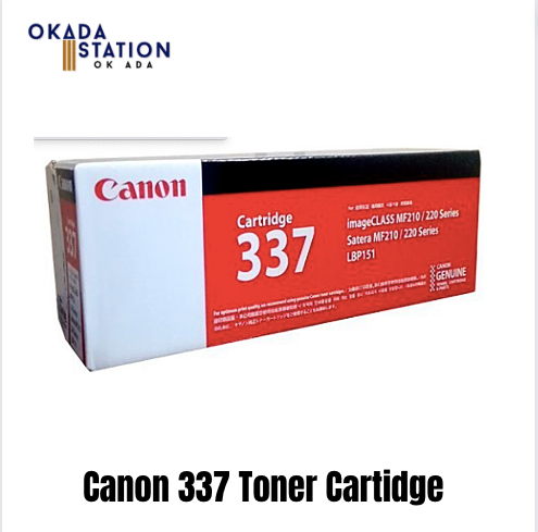 CANON 337 CARTRIDGE TONER -BLACK / CANON 337 TONER / 337 TONER