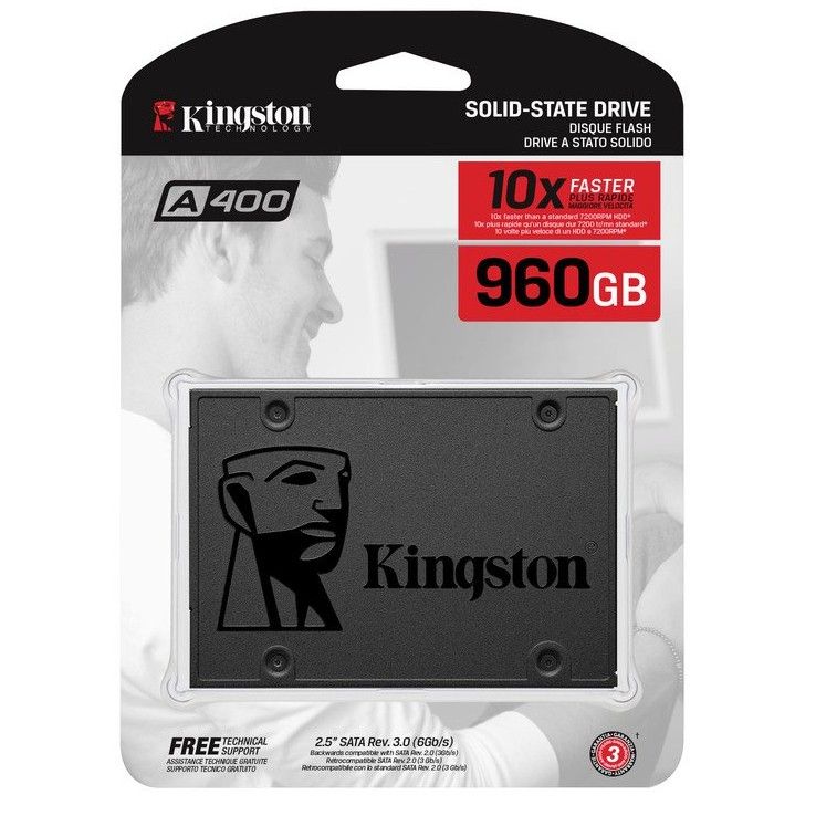 KINGSTON 960GB A400 SATA 3 2.5" SSD