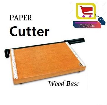 PAPER CUTTER / TRIMMER WOOD BASE RTSB