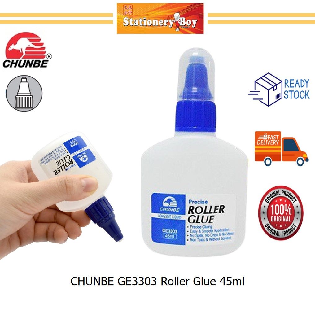 CHUNBE Roller Glue GE3303 45ml / Gam Cecair
