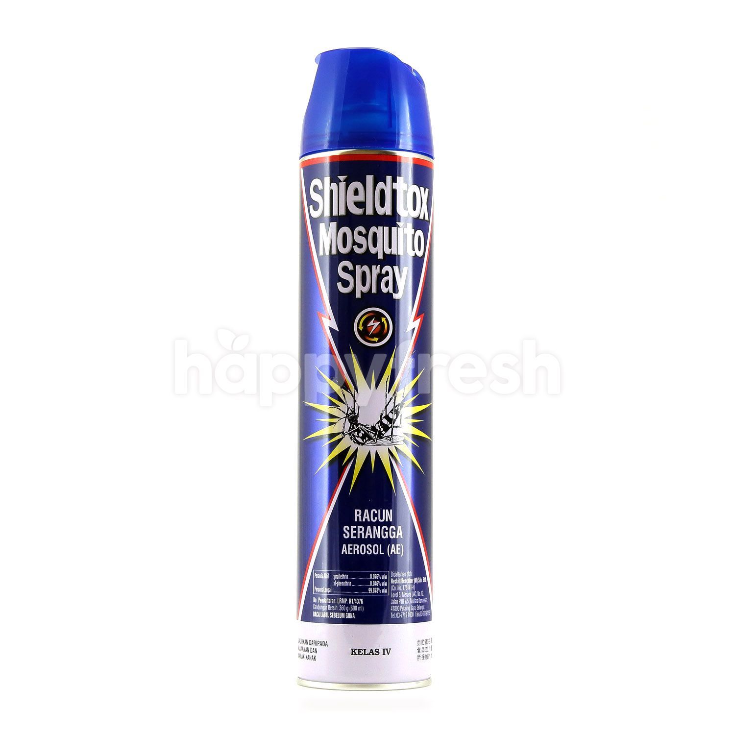 Shieldtox Mosquito Spray Aerosol 600ml