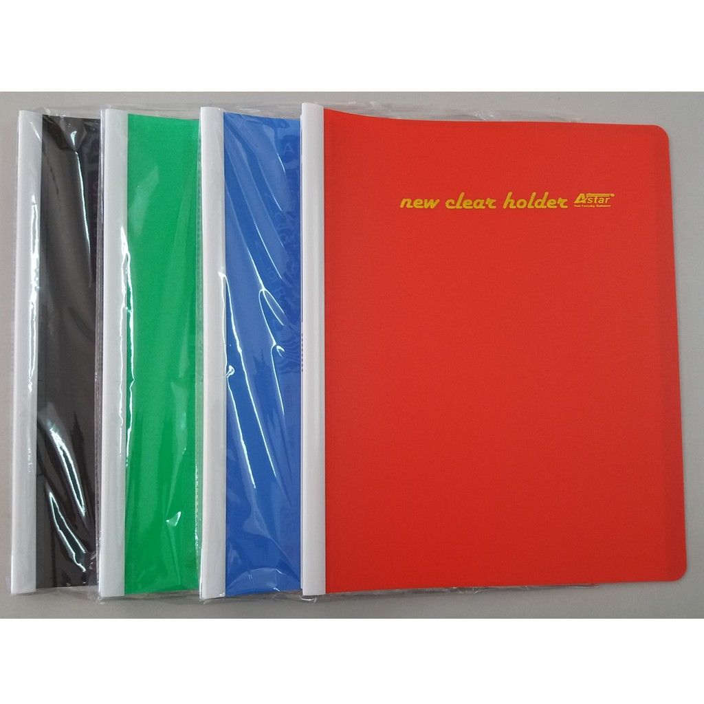 A4 New Clear Holder (20pockets, refillable)