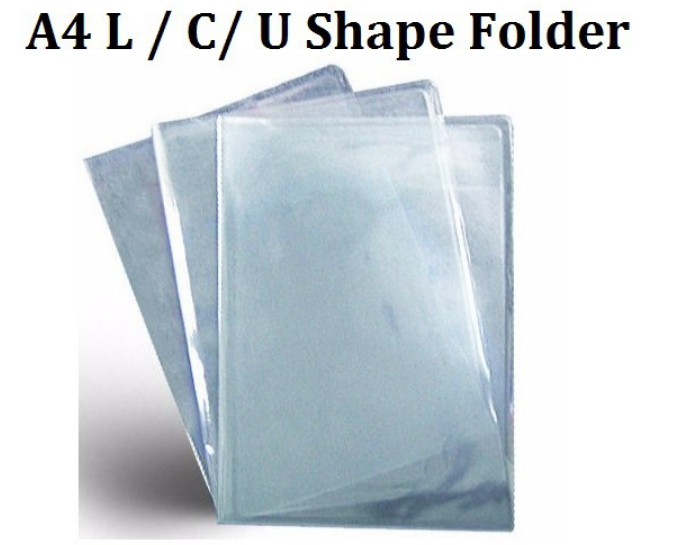 A4 OKADA SHAPE TRANSPARENT FILE / Okada / File / File Filing / Filing Document / A4 File / transparent File