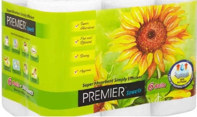 Premier kitchen towel roll tissue (1 pack 360 sheets)