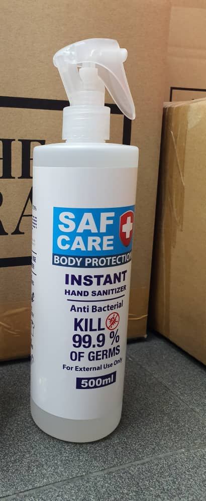 SAF CARE Hand Sanitizer 500ml Spray