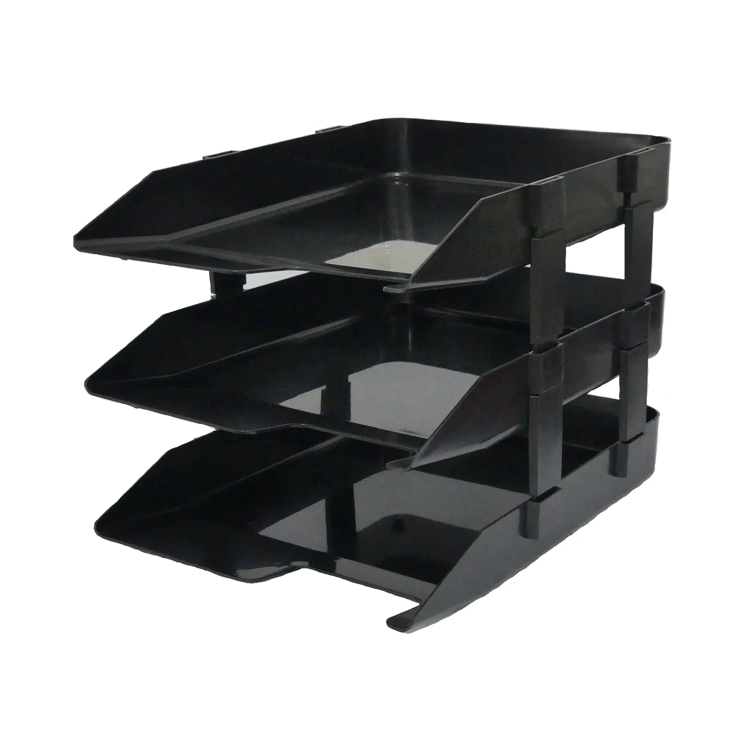 Document Tray 3 Tier Plastic 8012-3