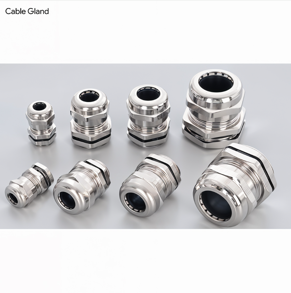 RANDOM STAINLESS STEEL CABLE GLAND (RANDOM)