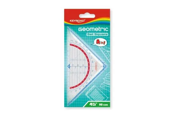 KEYROAD GEOMETRIC SET SQUARE 4 IN 1