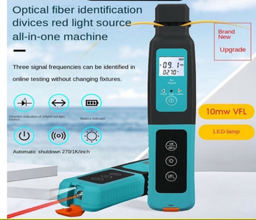 40 FIBER OPTIC IDENTIFIER LIVE FIBER OPTICAL IDENTIFIER WITH BUILT IN 10MW VFL 800-1700NM SI101