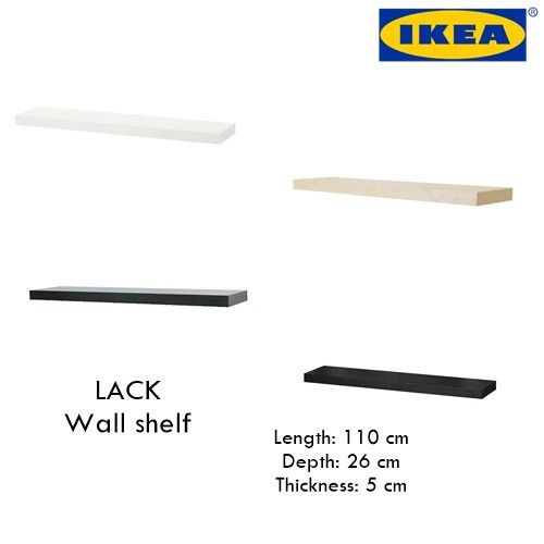 IKEA *IKEA Lack Wall Shelf (110x26cm)