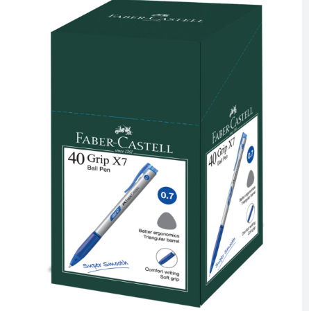 Faber Castell Ball Pen Grip 0.7 - 1box/40pcs