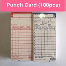 PUNCH CARD