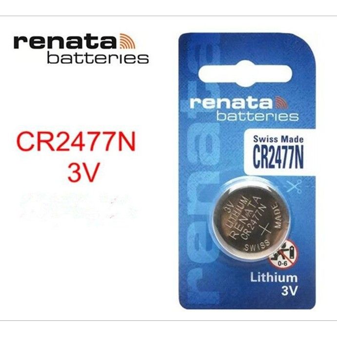 Renata CR2477N CR2477 3V Lithium Coin Cells Battery