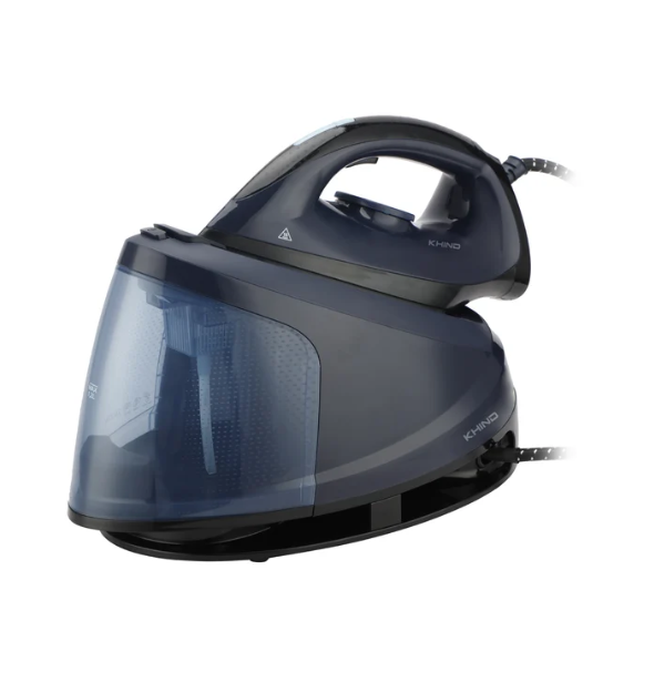 Steam Generator Iron, 5.5 Bar Pump, 240g Boost Steam  Colour : Dark Blue