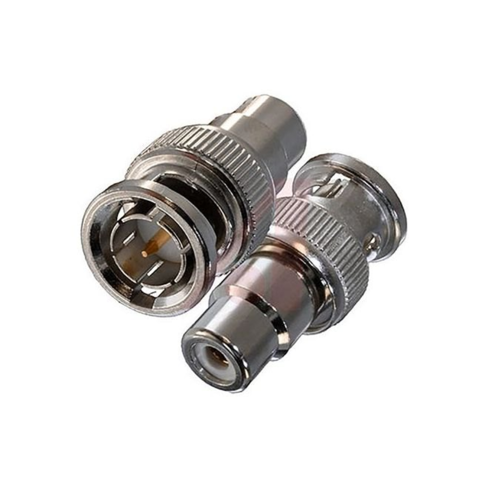 Cinch Straight 75Ω RF Adapter RCA Socket to BNC Plug 2GHz