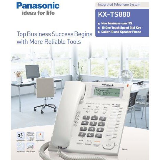 Panasonic KX-TS880 single line phone (Speaker Phone)