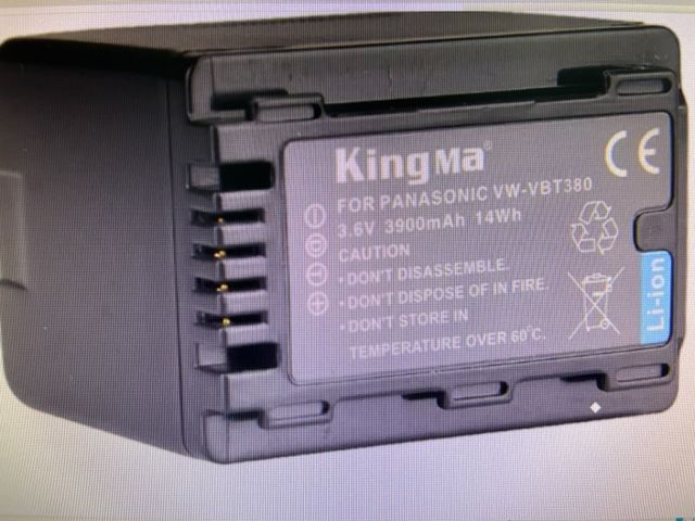 KingMa NP-FV70 Rechargeable Battery Pack for Sony FDR-AX33 AX53 HandyCam Camcorder