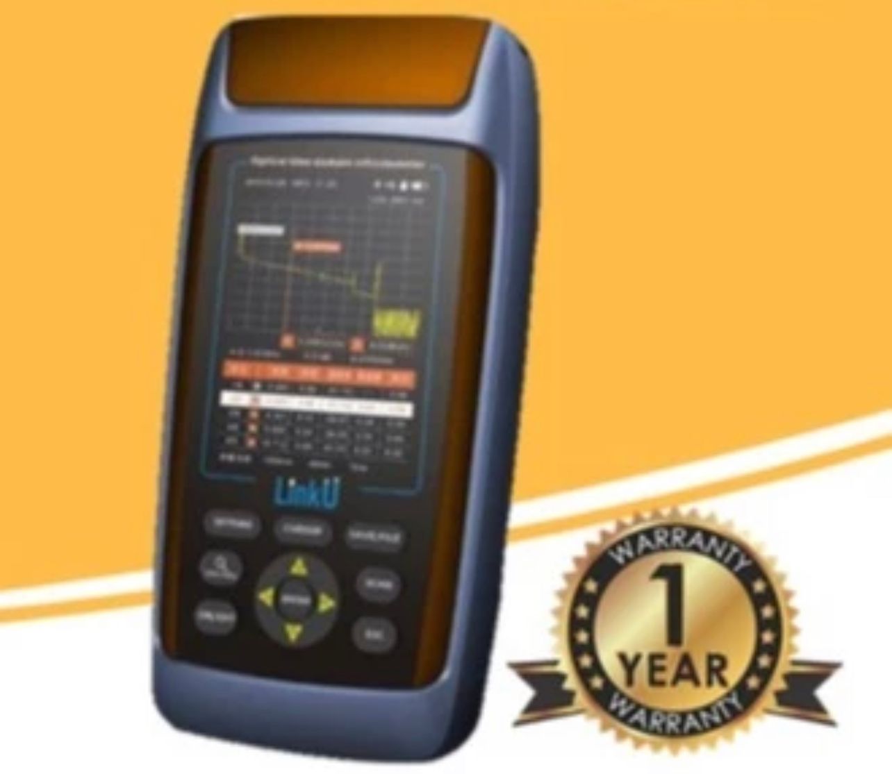 Linku OTDR with Event Mapping, SC/UPC - Optical Time Domain Reflectometer
