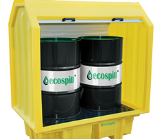 Ecospill P3201510 2 DRUM ALL WEATHER  SPILL PALLET