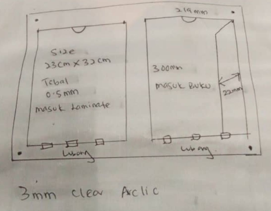 Acrylic Frames 2 Slot A4