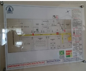 ACRYLIC INFORMATION DISPLAY BOARD (A3/A4/A0)