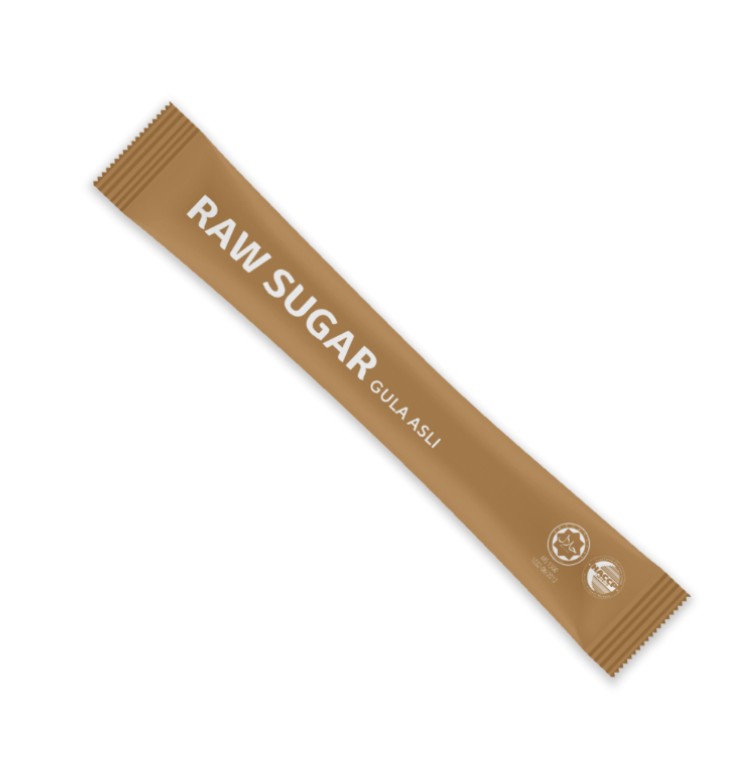 NO FRILL Raw Sugar Stick, Pack/250pcs
