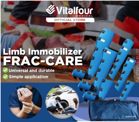 VITALFOUR FRAC-CARE UPPER AND LOWER LIMB SPLINT (6'S/SET)