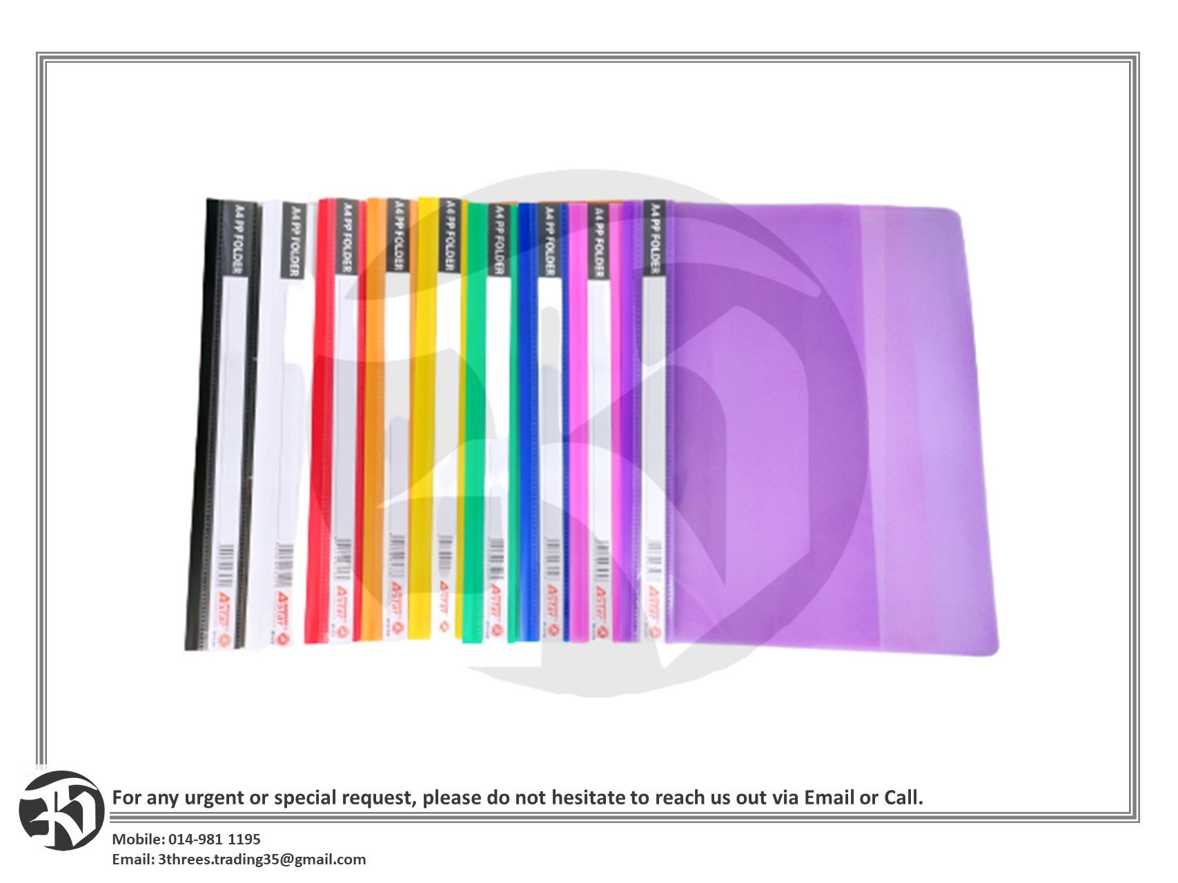 Astar Management File A4 (12pcs/pack)