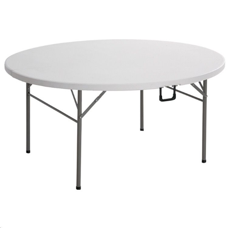 Banquet Folding Table / Meja Bulat Kaki Lipat 4Feet 8 Pax