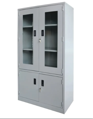 Office Glass Door Storage Cabinet