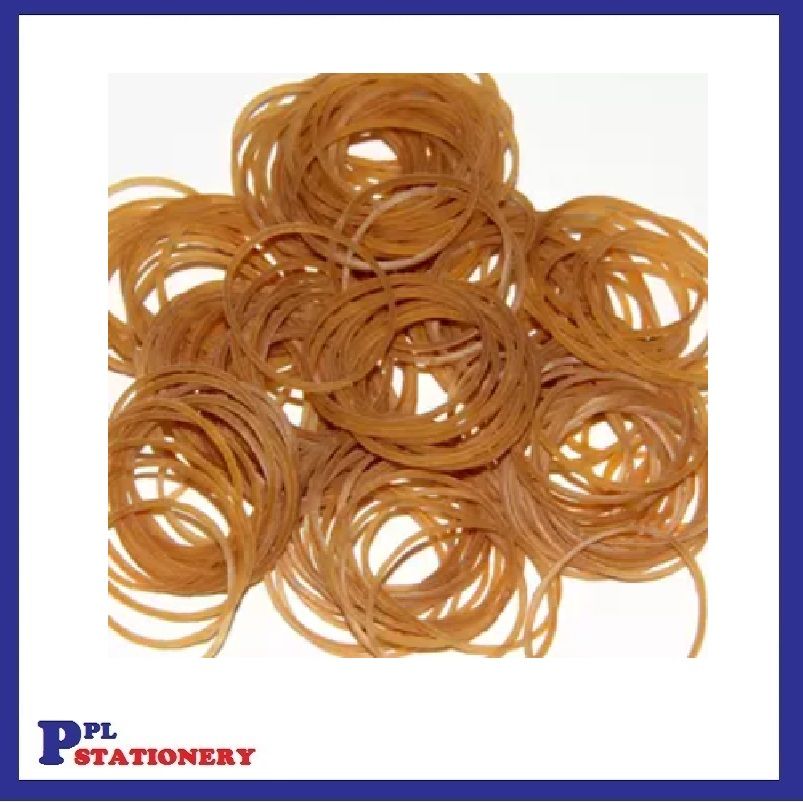 BROWN RUBBER BAND  (200g / pkt)