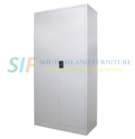 High/Full Cupboard with Steel Swinging Door 3 Adjustable Shelves (915 x 457 x 1828 mm)