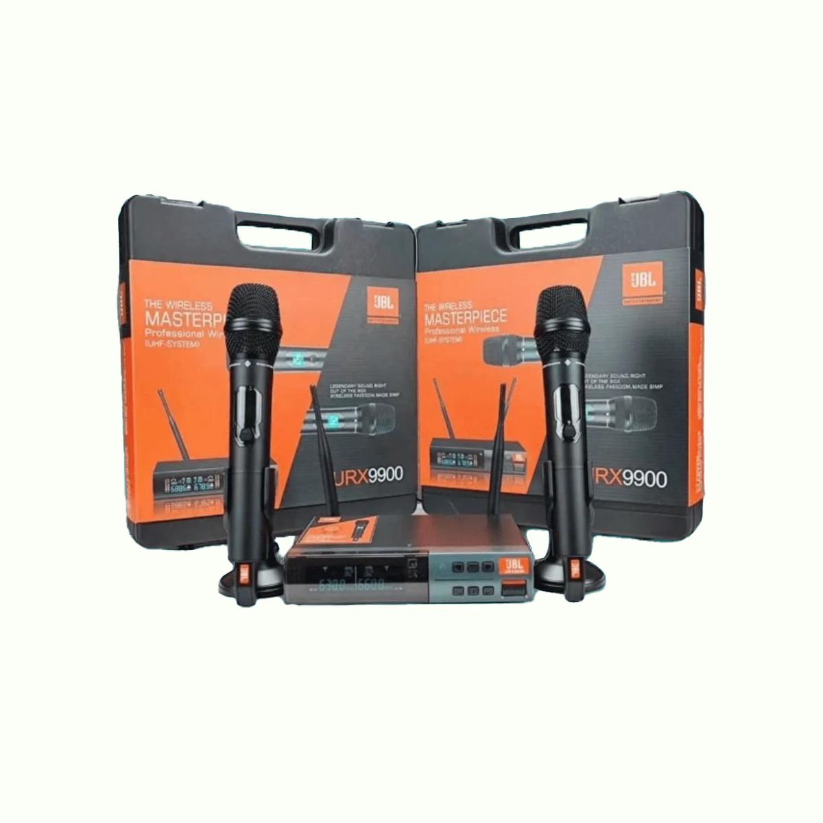 JBL URX 9900P Wireless Dual Head Microphone System