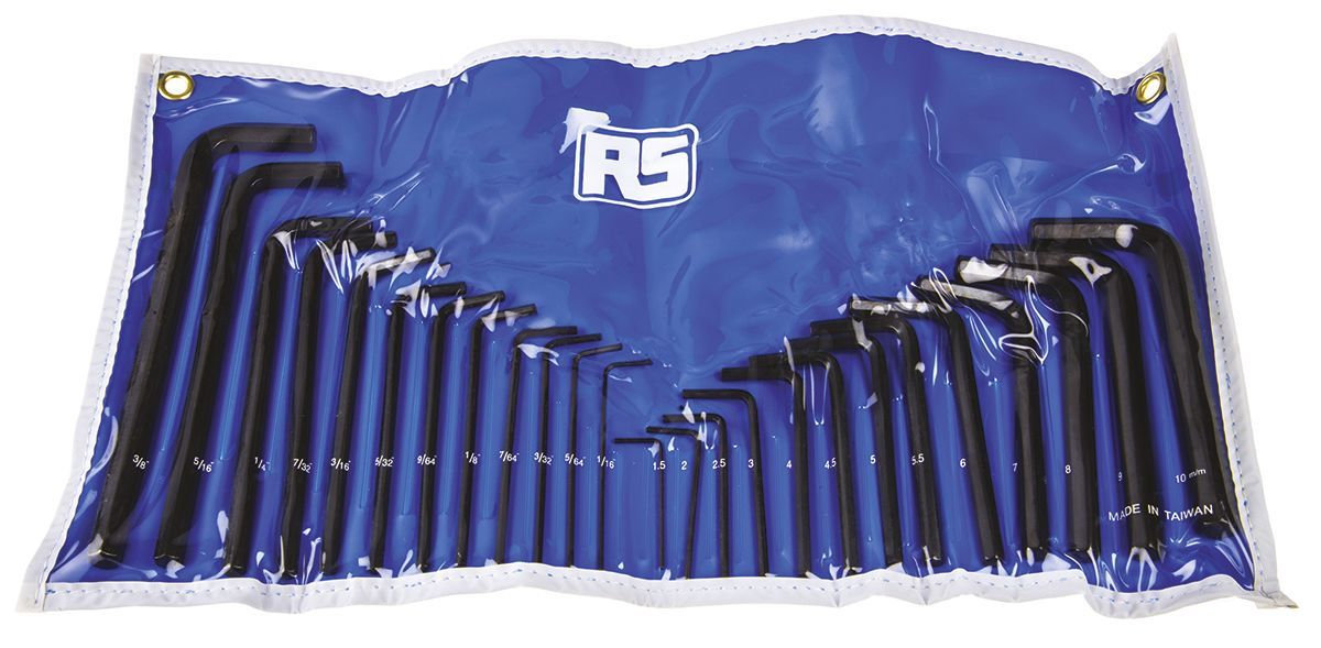 Others * 25 piece L Shape Imperial, Metric Hex Key Set, 1.5 → 10 mm, 1/16 → 3/8in