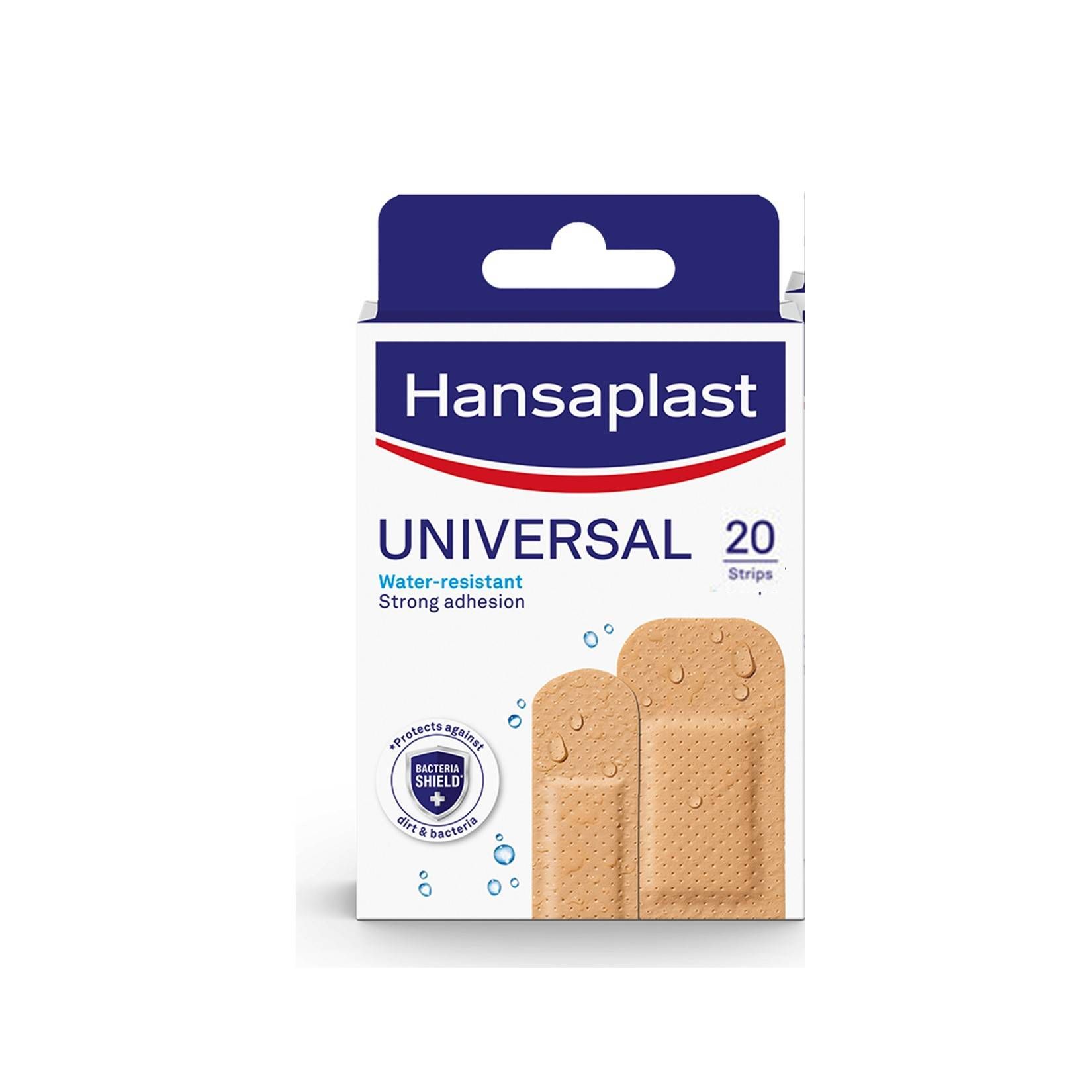 Hansaplast Universal Waterproof Plaster 20s