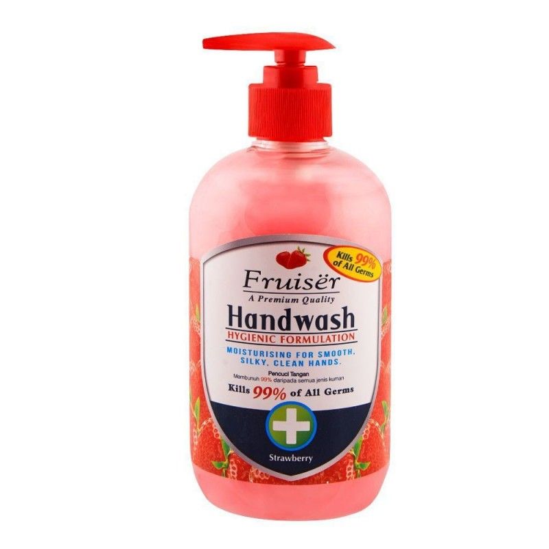 Fruiser Moisturising Hand Wash Strawberry Scent 500ml