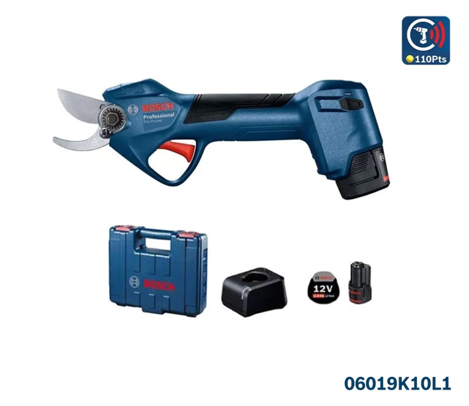 BOSCH PRO PRUNER 12V PROFESSIONAL CORDLESS SECATEURS (SET) (06019K10L1)