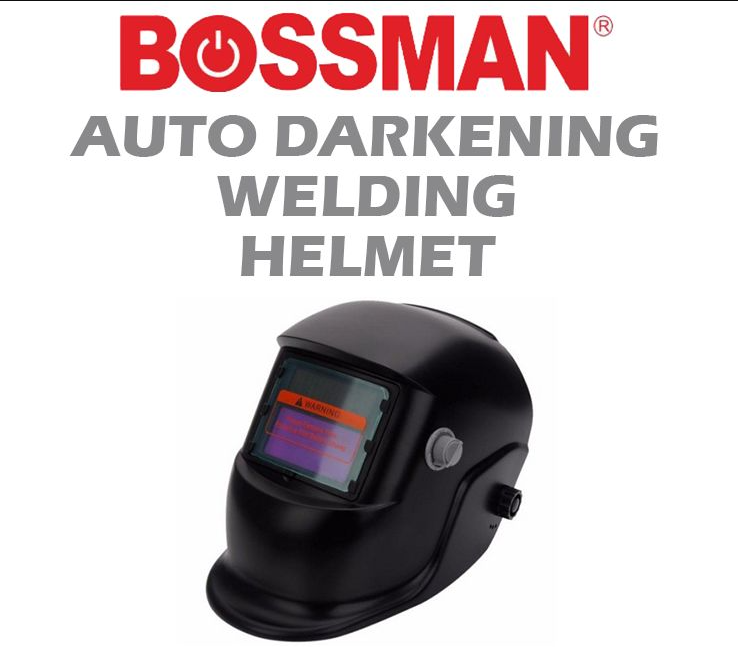 BOSSMAN AUTO DARKENING WELDING HELMET