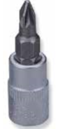 JONNESWAY 1/4" DR. POZI BIT SOCKET, SIZE: #1