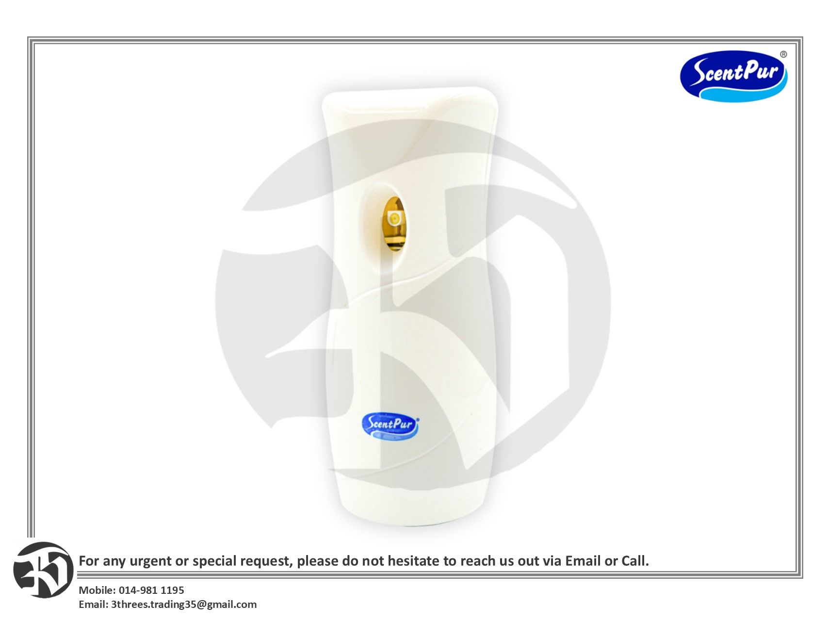 ScentPur SP813 Air Freshener Dispenser