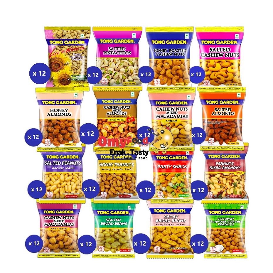 Others Tong Garden Cashewnut/Almond/Pistachio/Macadamia/Sunflower Kennel (PKT)