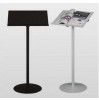 Steel Portable Menu Display Stand with Detachable Ring Binder
