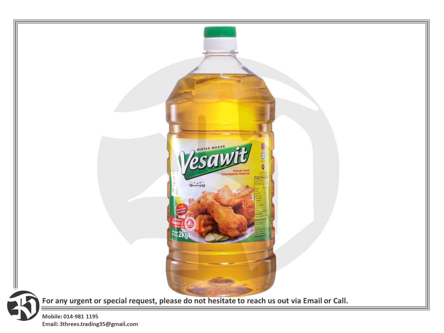 Vesawit Cooking Oil 2kg