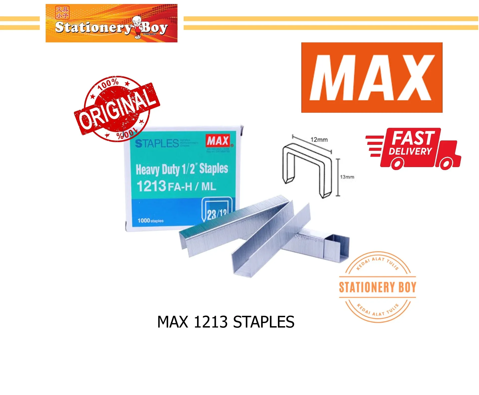 MAX 1213 Staples / Dawai Kokot