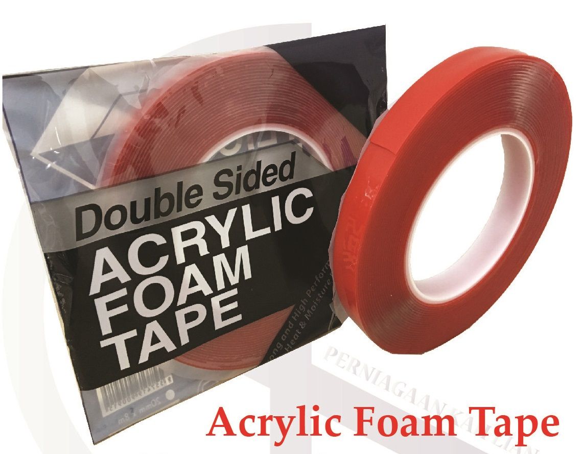 Acrylic Double Side Foam Tape 12mm/18mm/20mm