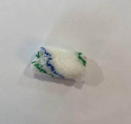 CRISTIN ACRYLIC PAINT ROLLER BLUE + GREEN 2'/4' (USE WITH SLOT IN HANDLE) PACK OF 10ROLLS
