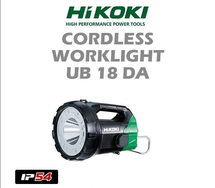 HIKOKI CORDLESS WORKLIGHT UB18DA