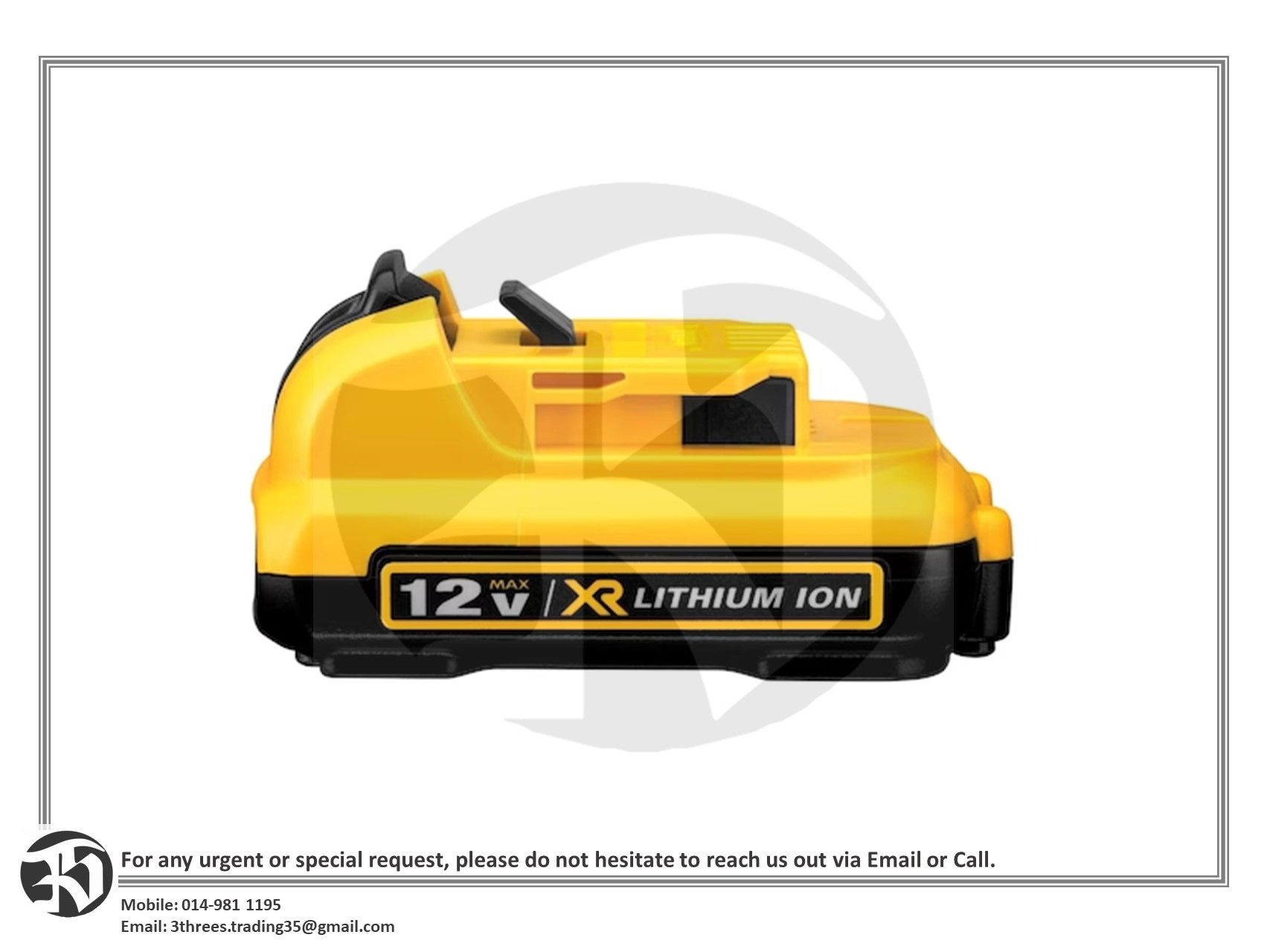 DEWALT 12V MAX 2Ah Battery DCB127