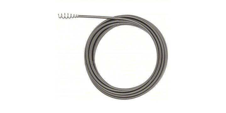 Drain Cleaner Bulb Head Cable 6.4mm X 7.6meter (1/4" X 25') (For M12 BDC6)